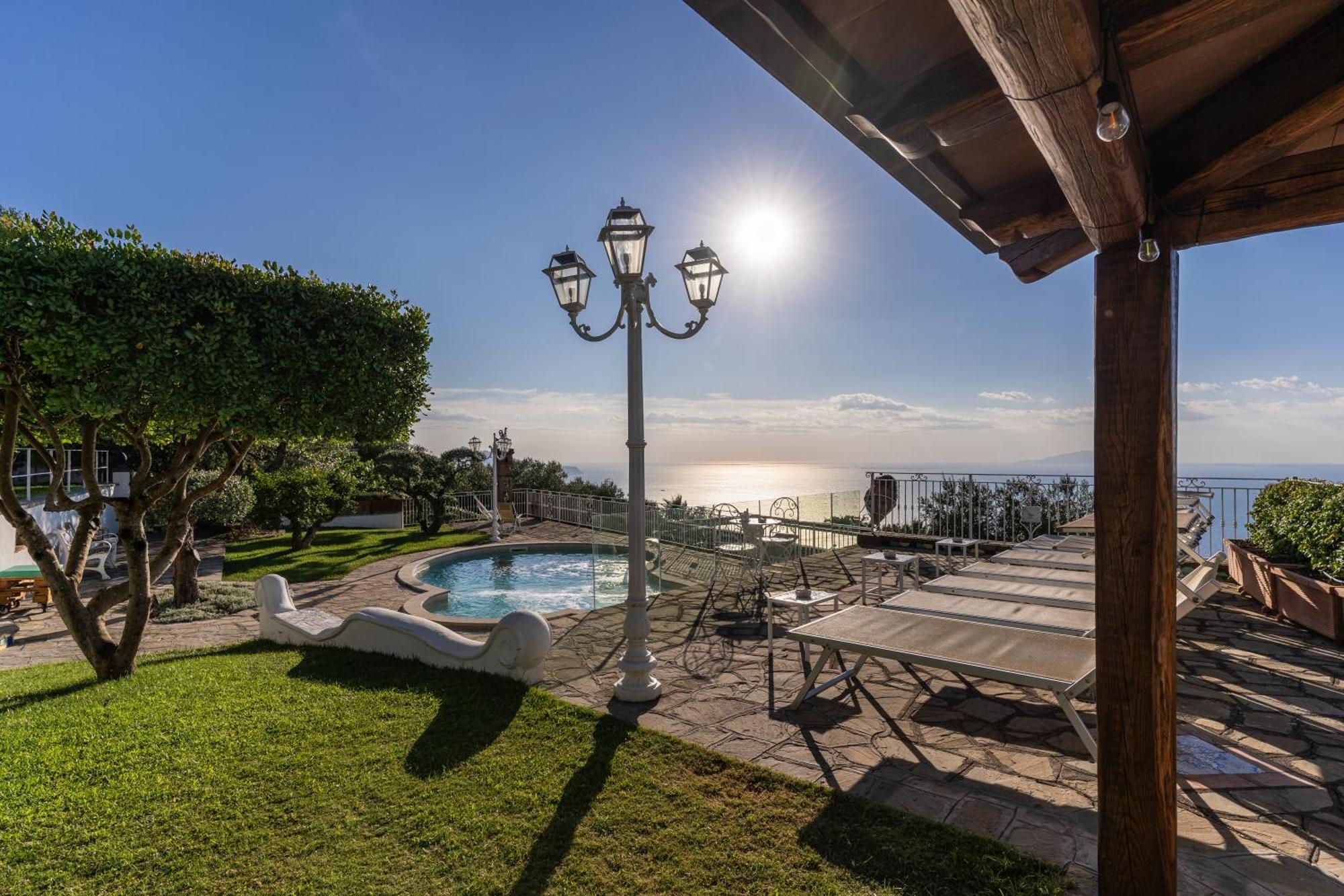 Villa Marika - Private Heated Pool Massa Lubrense Exteriér fotografie