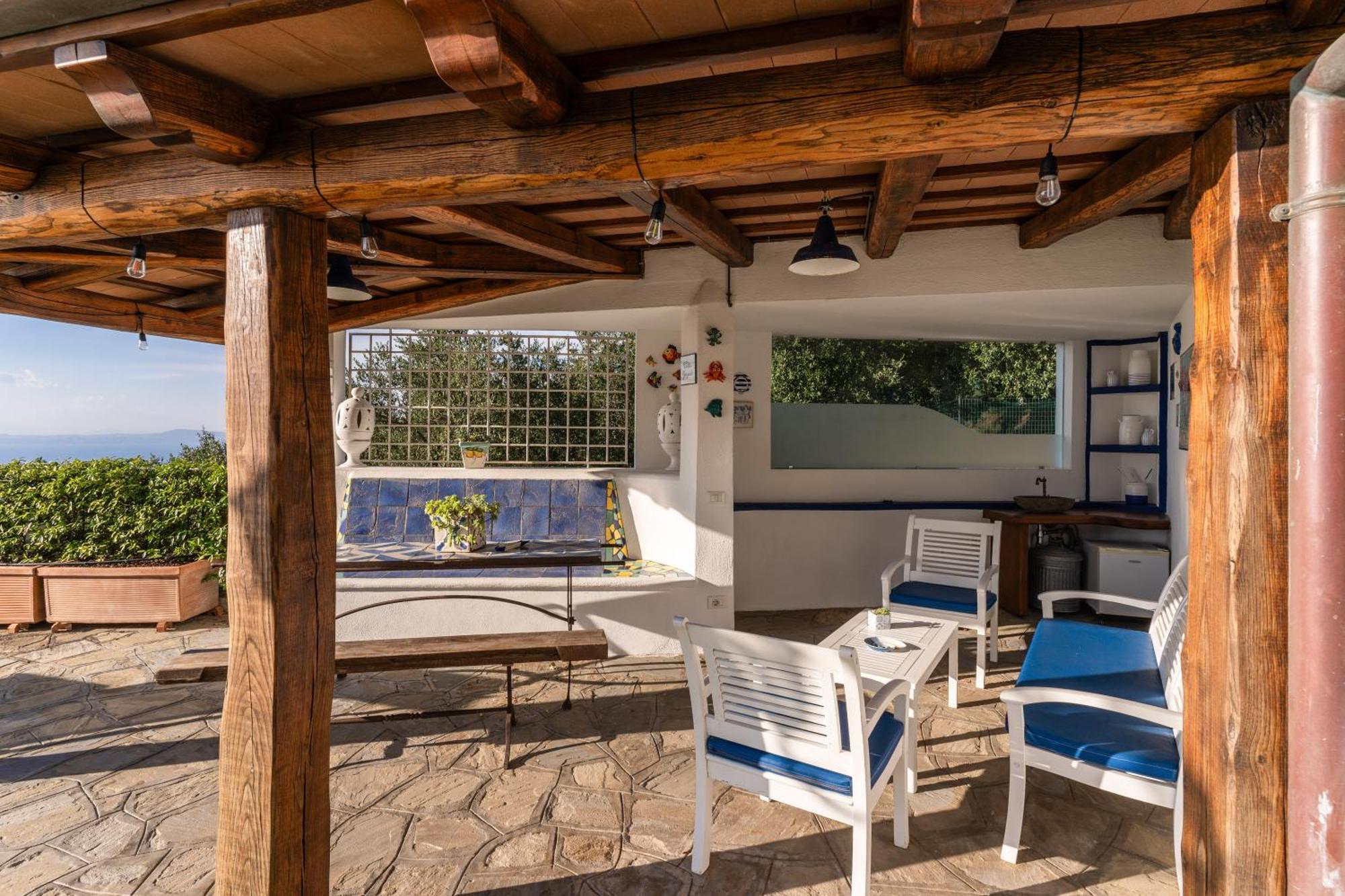 Villa Marika - Private Heated Pool Massa Lubrense Exteriér fotografie