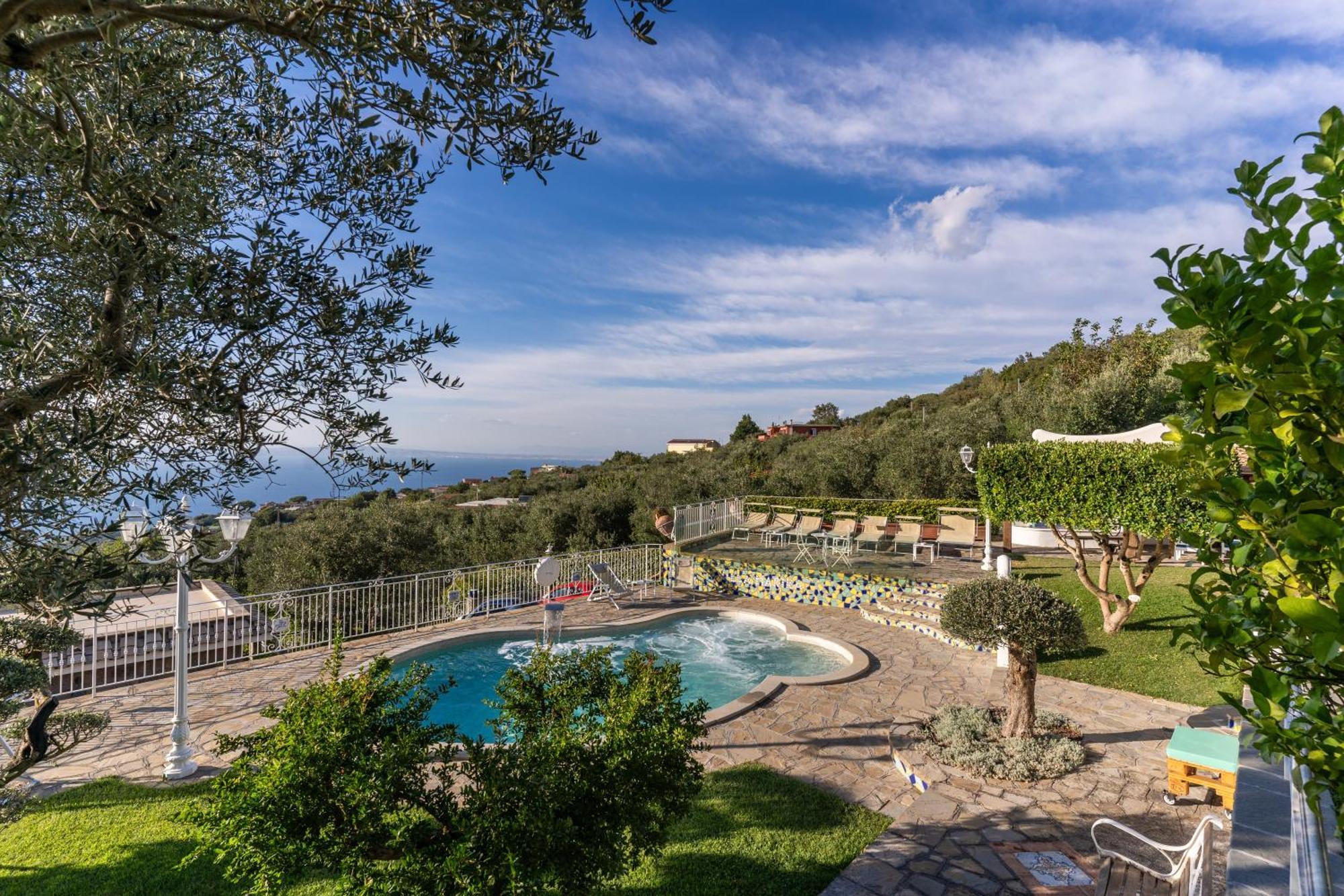 Villa Marika - Private Heated Pool Massa Lubrense Exteriér fotografie