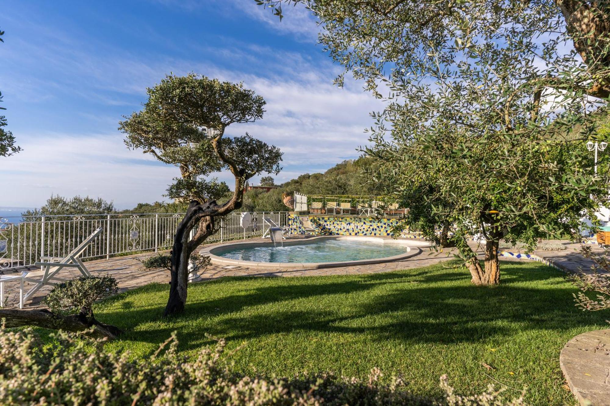 Villa Marika - Private Heated Pool Massa Lubrense Exteriér fotografie
