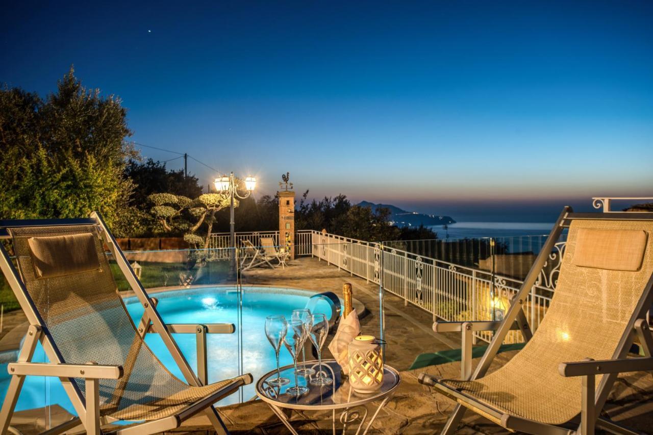 Villa Marika - Private Heated Pool Massa Lubrense Exteriér fotografie