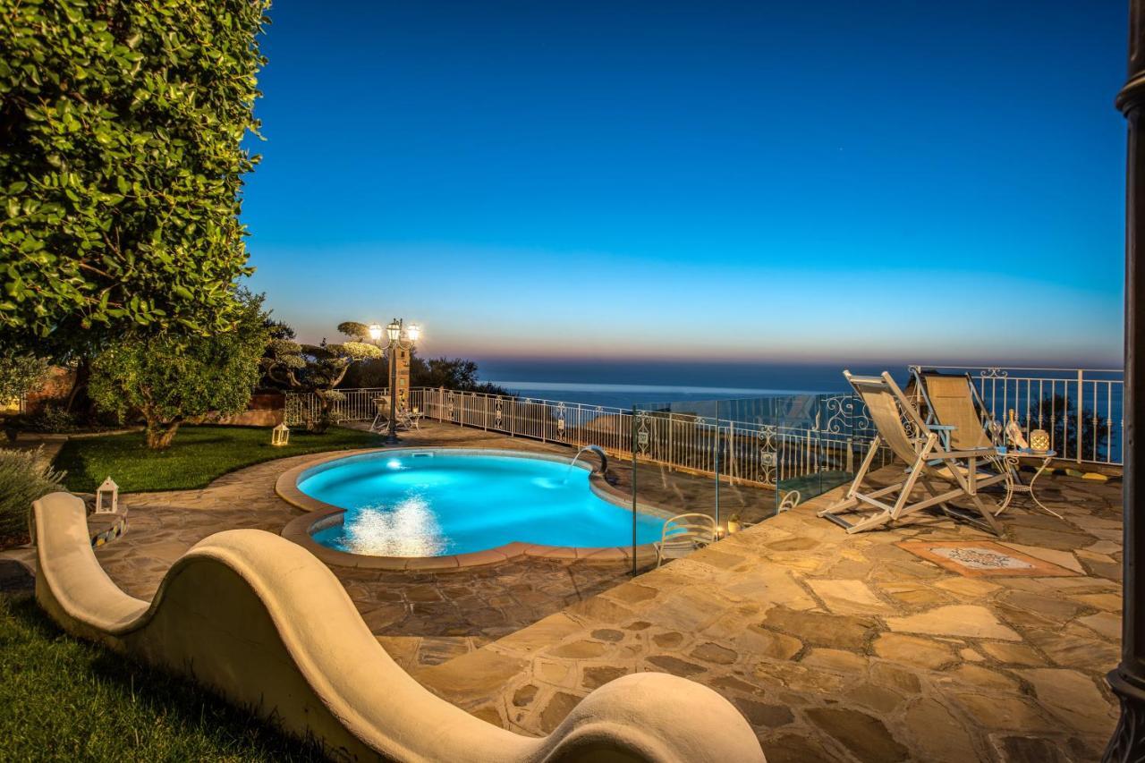 Villa Marika - Private Heated Pool Massa Lubrense Exteriér fotografie